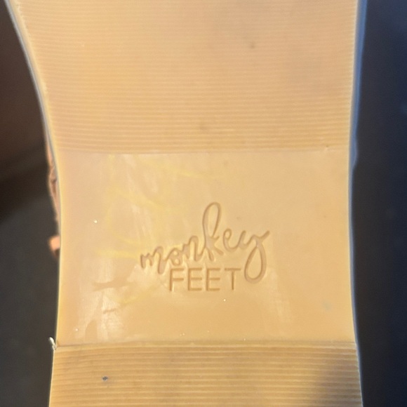 Monkey Feet Tan Ankle Boots - Picture 3 of 7